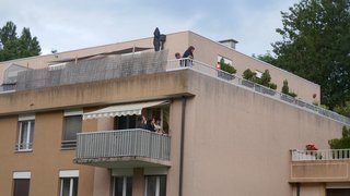 1er Août au balcon... ! 