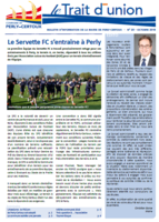 Octobre 2018 - Le Servette FC s'entraîne à Perly - Le Plan directeur communal est adopté - Comment fonctionne un macaron - Invitation à la solidarité entre habitants